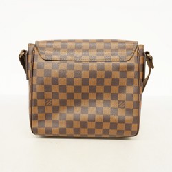 Louis Vuitton Shoulder Bag Damier District PM N41213 Ebene Women's