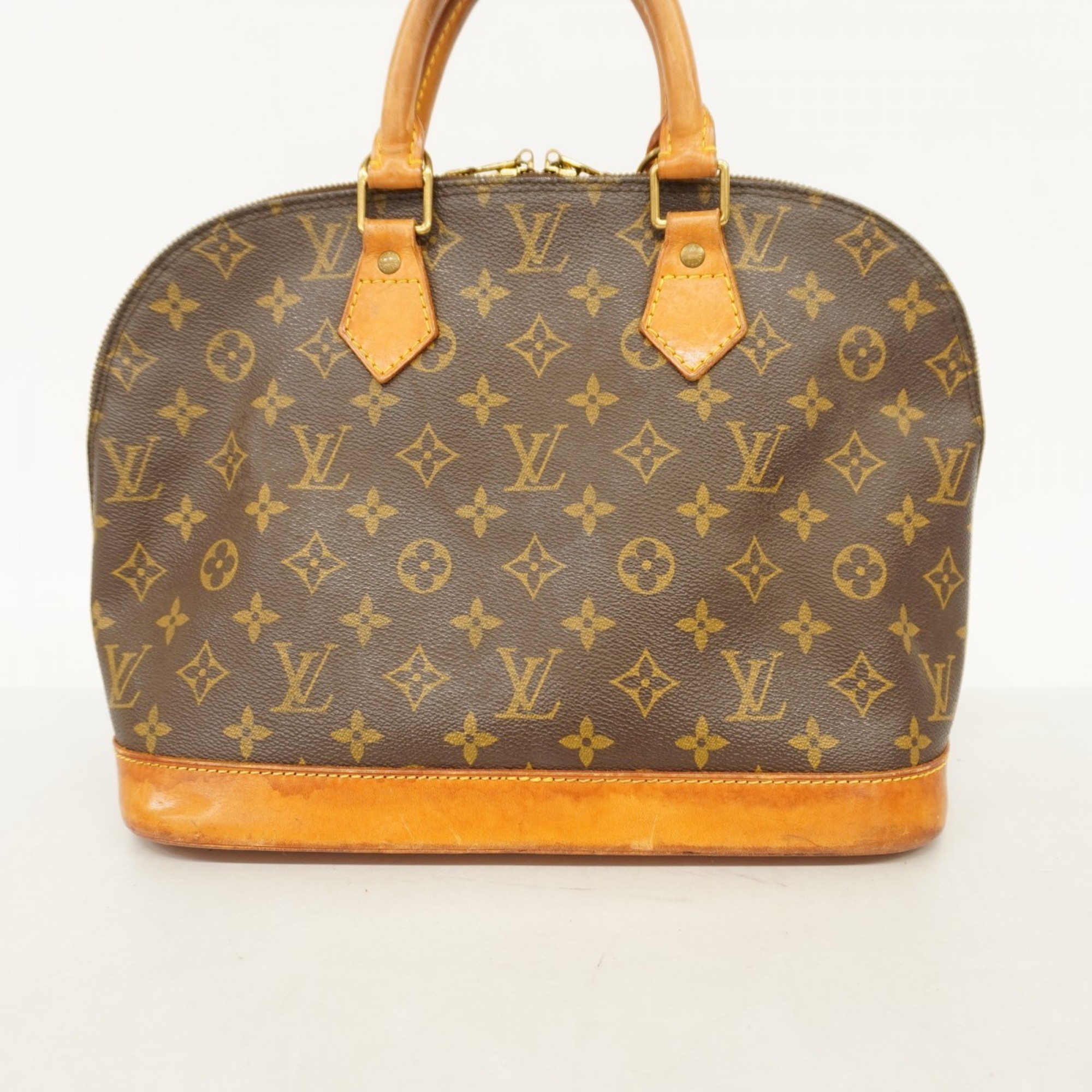 Louis Vuitton handbag Monogram Alma M51130 brown ladies