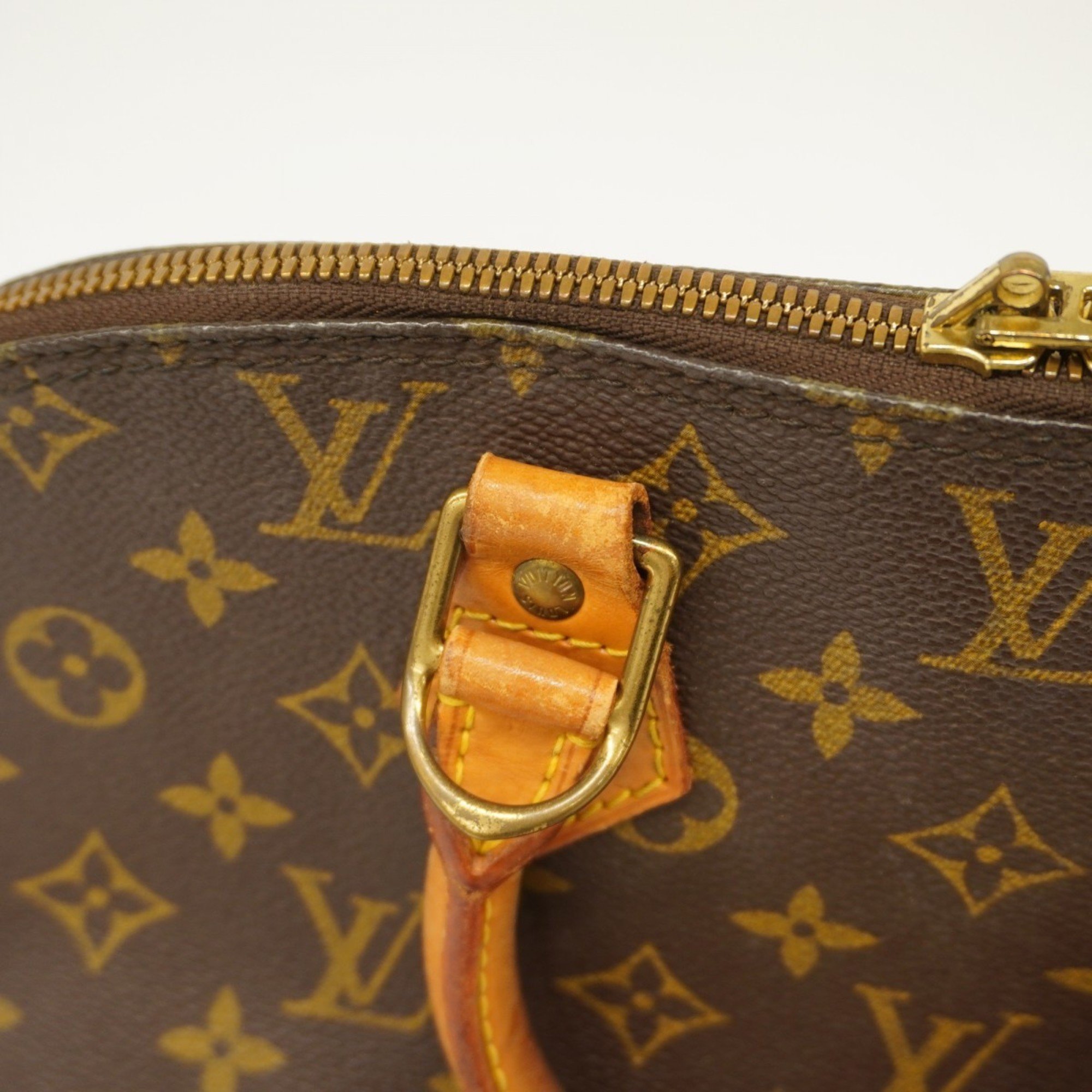 Louis Vuitton handbag Monogram Alma M51130 brown ladies