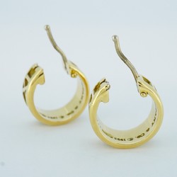 Tiffany Atlas Earrings K18YG Yellow Gold Ladies