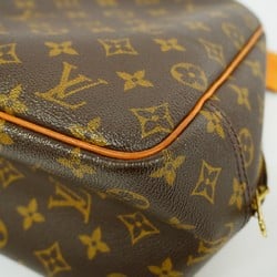 Louis Vuitton Handbag Monogram Deauville M47270 Brown Ladies