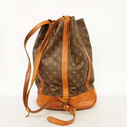 Louis Vuitton Shoulder Bag Monogram Randonne GM M42244 Brown Ladies