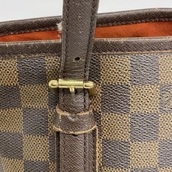 Louis Vuitton Tote Bag Damier Marais N42240 Ebene Ladies