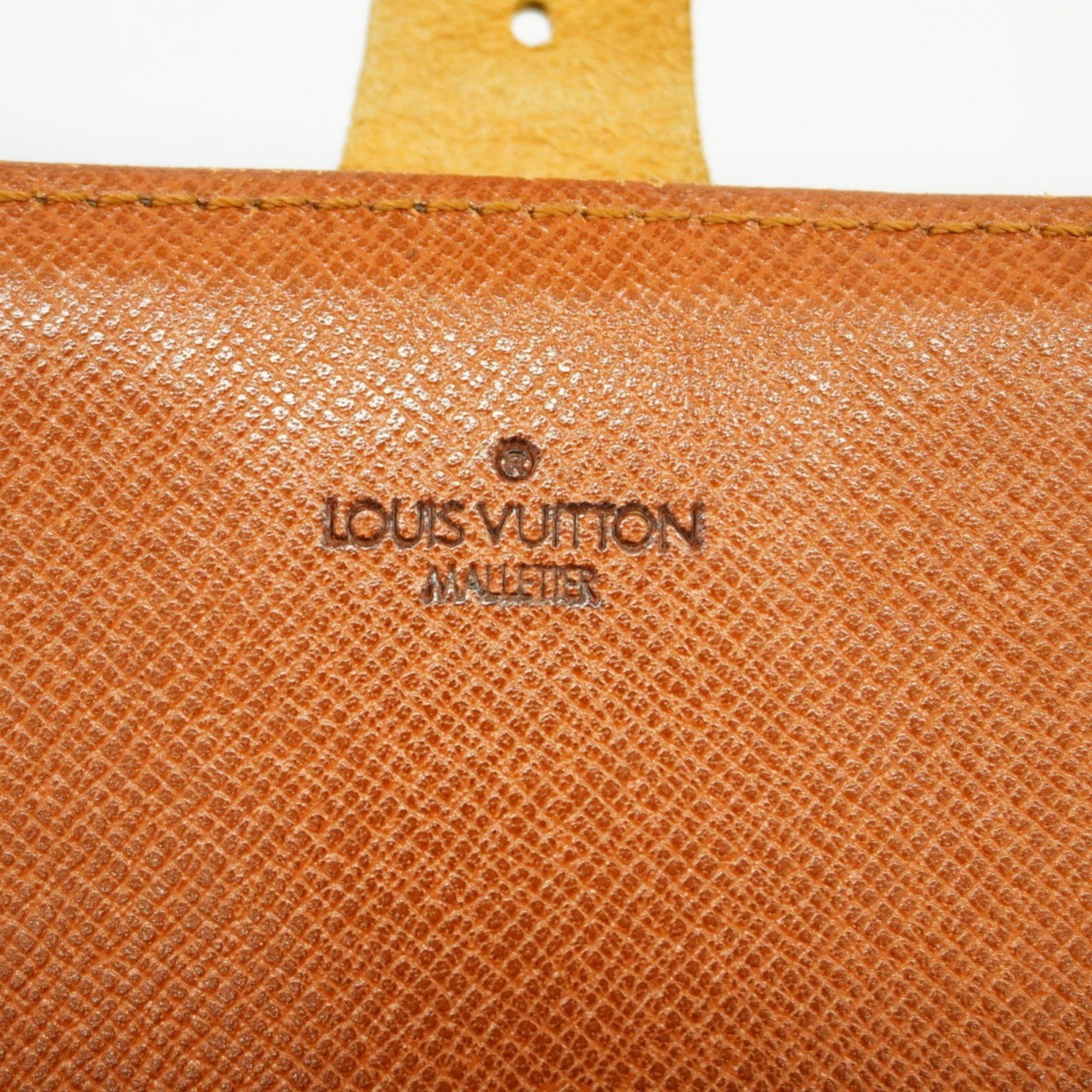 Louis Vuitton Shoulder Bag Monogram Cartesier GM M51252 Brown Women's