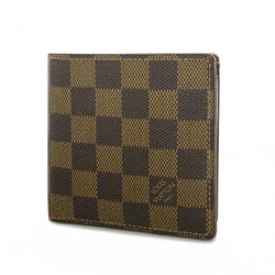 Louis Vuitton Wallet Damier Portefeuille Marco N61675 Ebene Men's