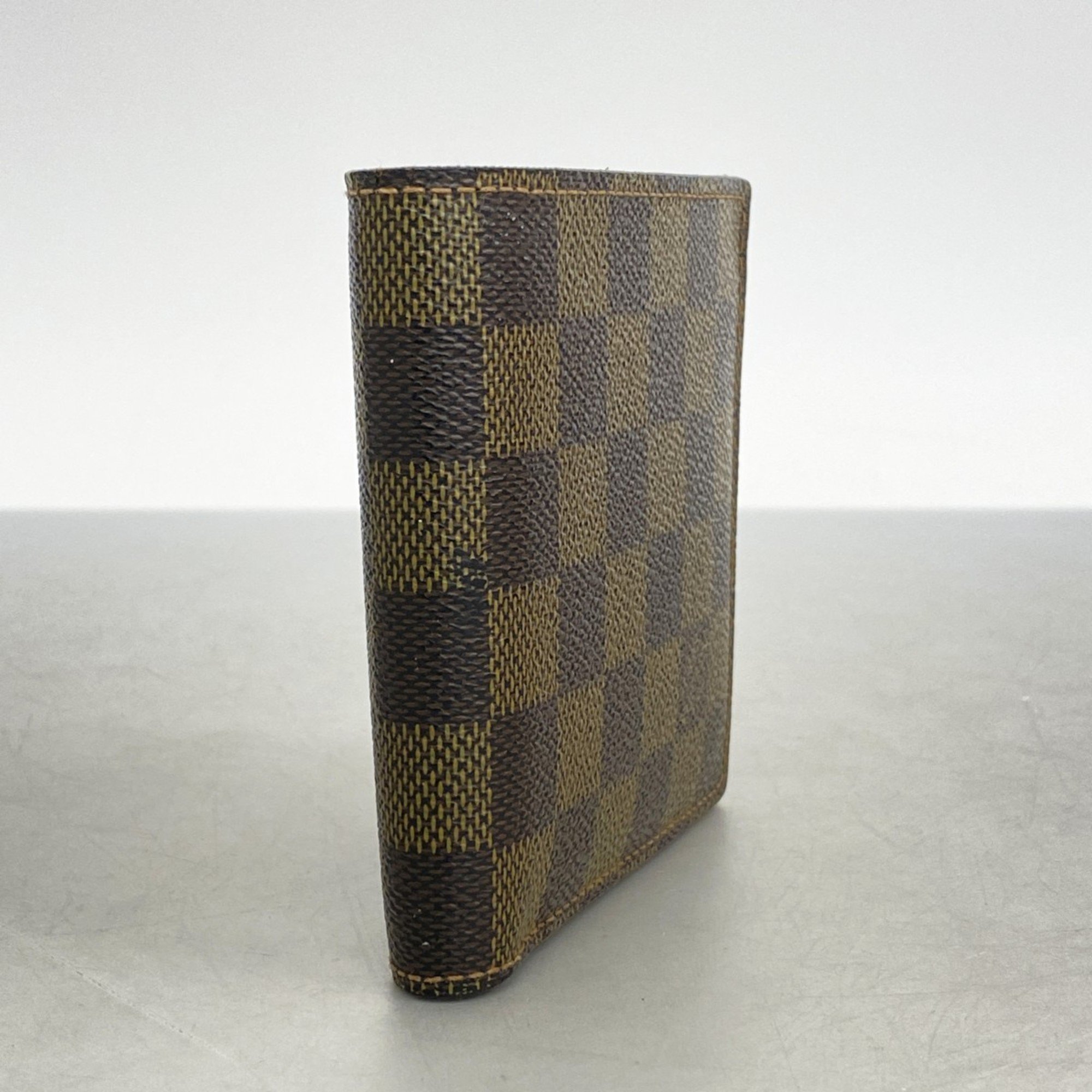 Louis Vuitton Wallet Damier Portefeuille Marco N61675 Ebene Men's