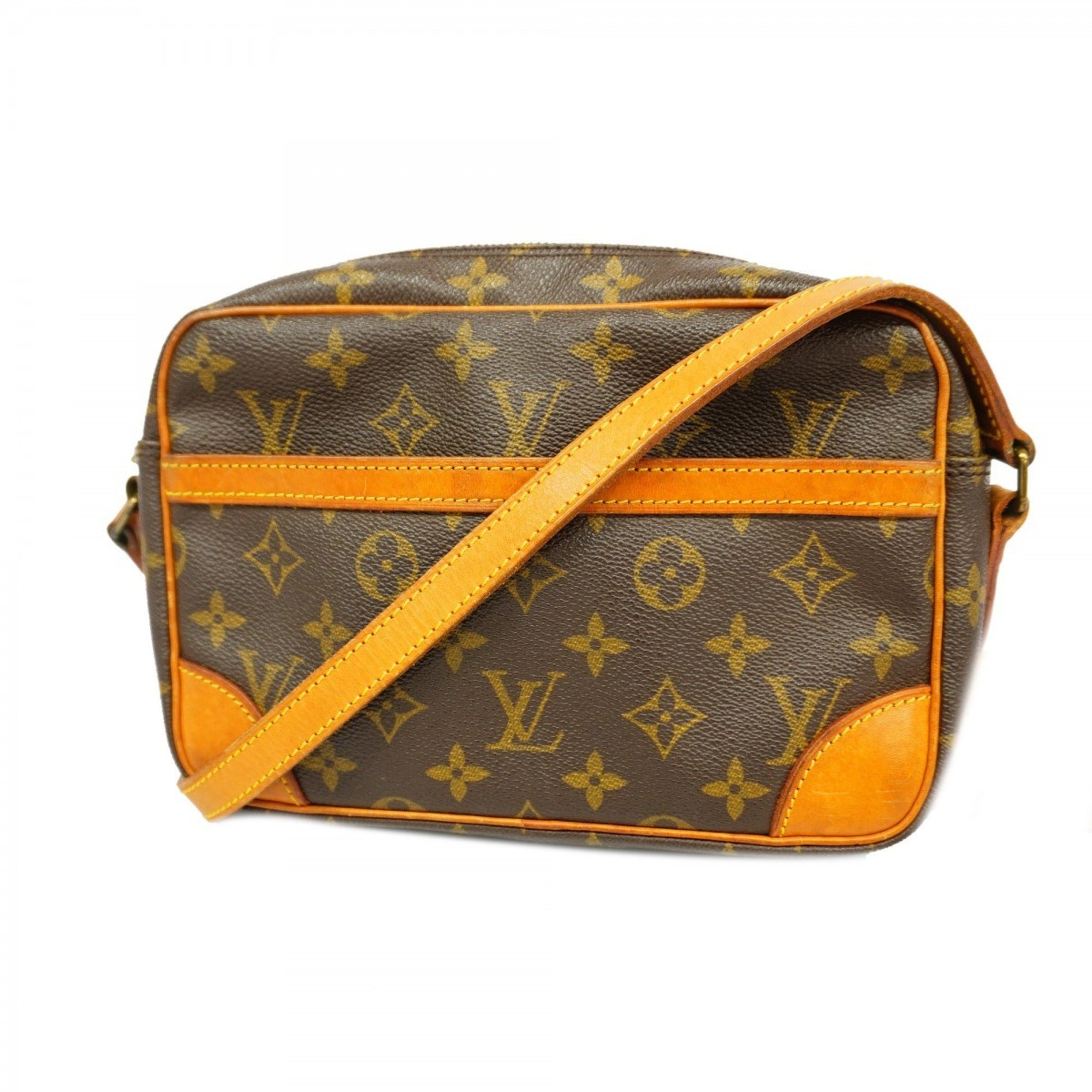 Louis Vuitton Shoulder Bag Monogram Trocadero 24 M51276 Brown Women's