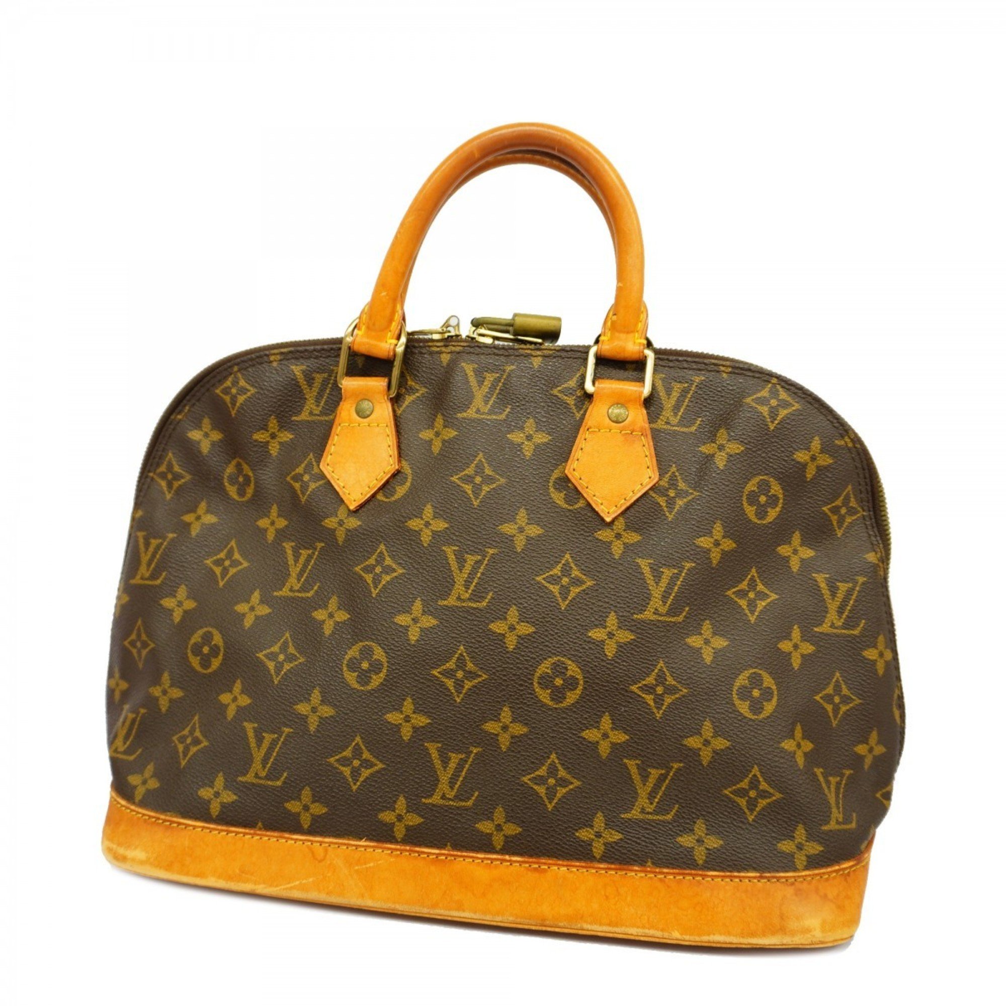 Louis Vuitton handbag Monogram Alma M51130 brown ladies