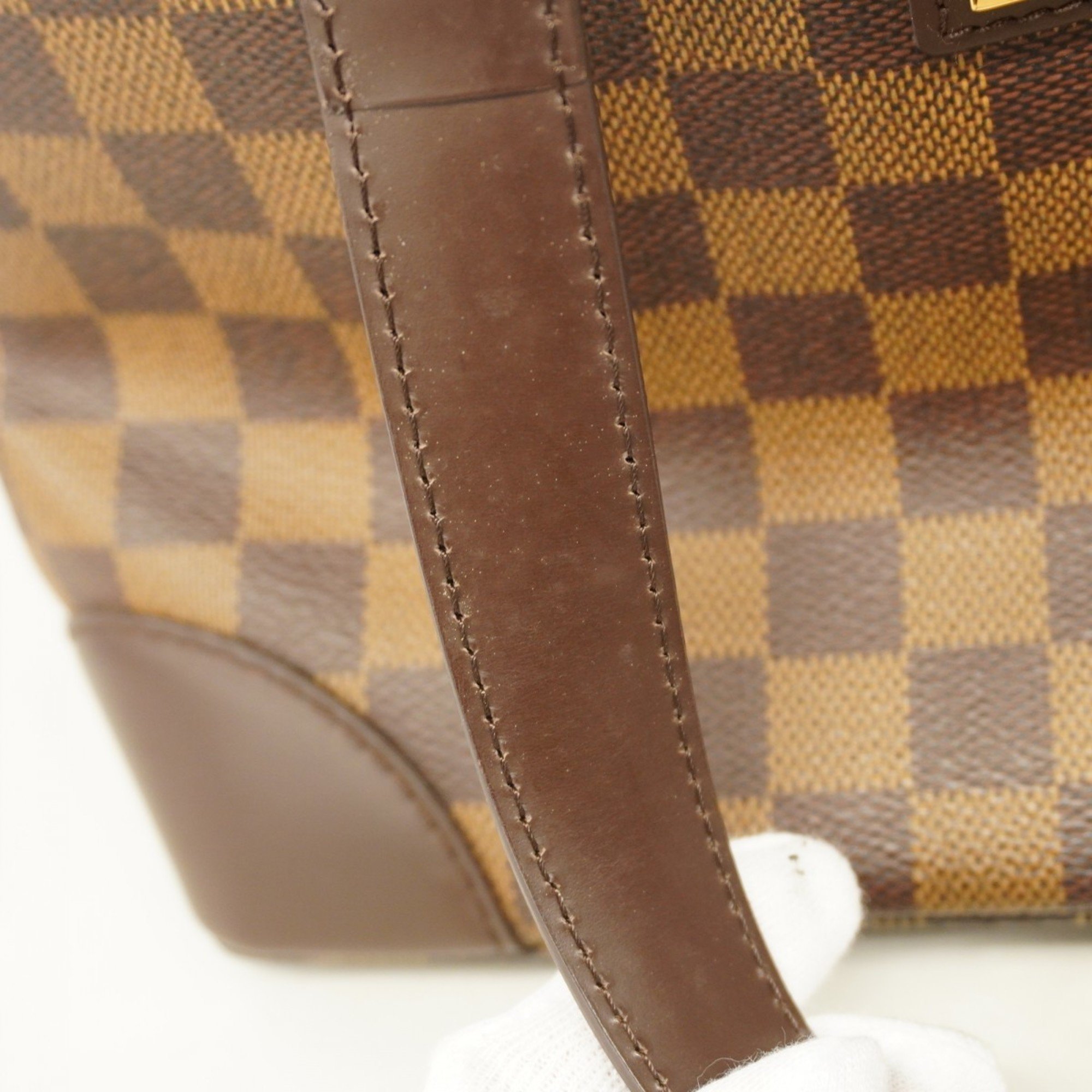 Louis Vuitton Tote Bag Damier Hampstead PM N51205 Ebene Women's