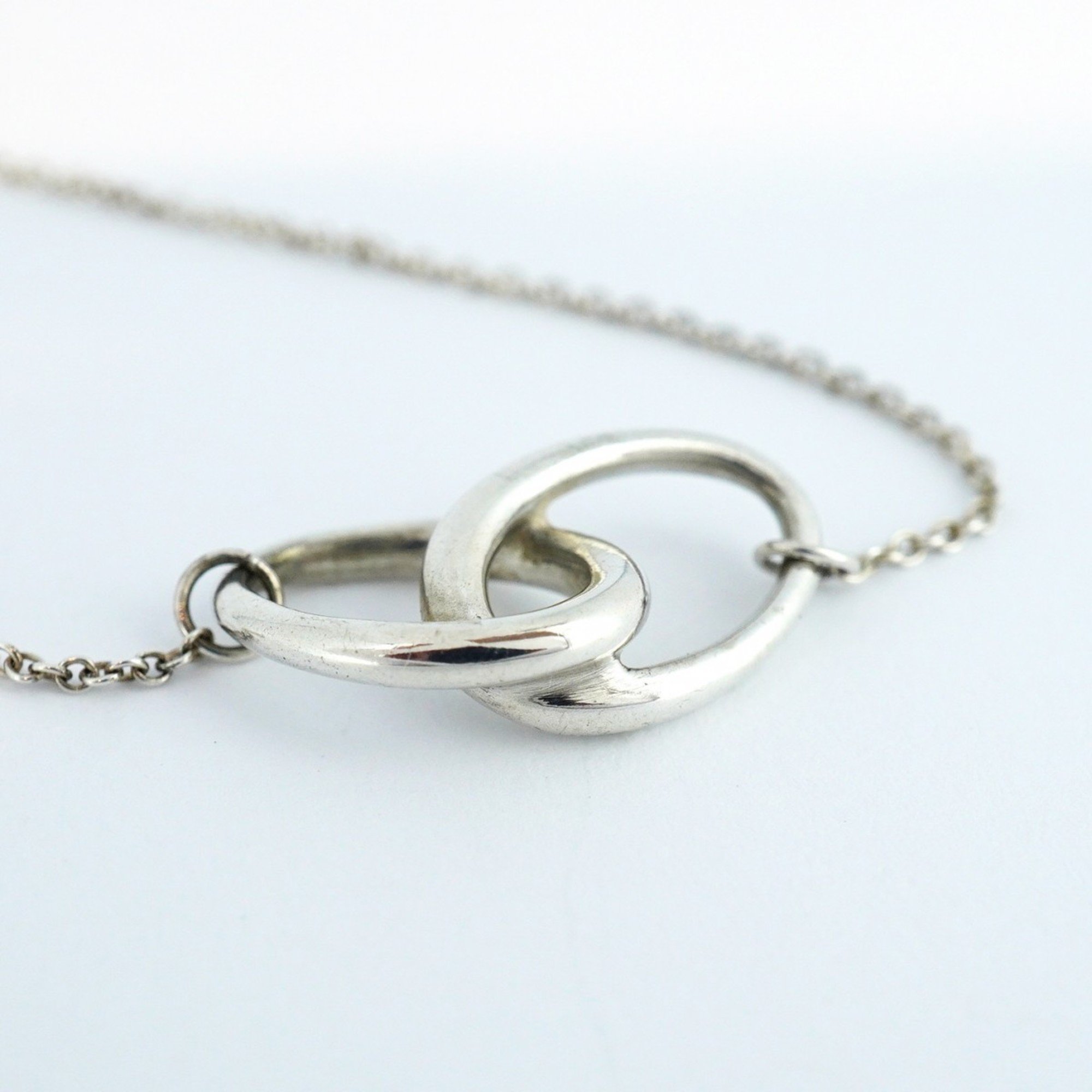 Tiffany Infinity Necklace Silver 925 Ladies