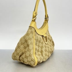 Gucci Handbag GG Canvas Abby 190525 Brown Yellow Women's