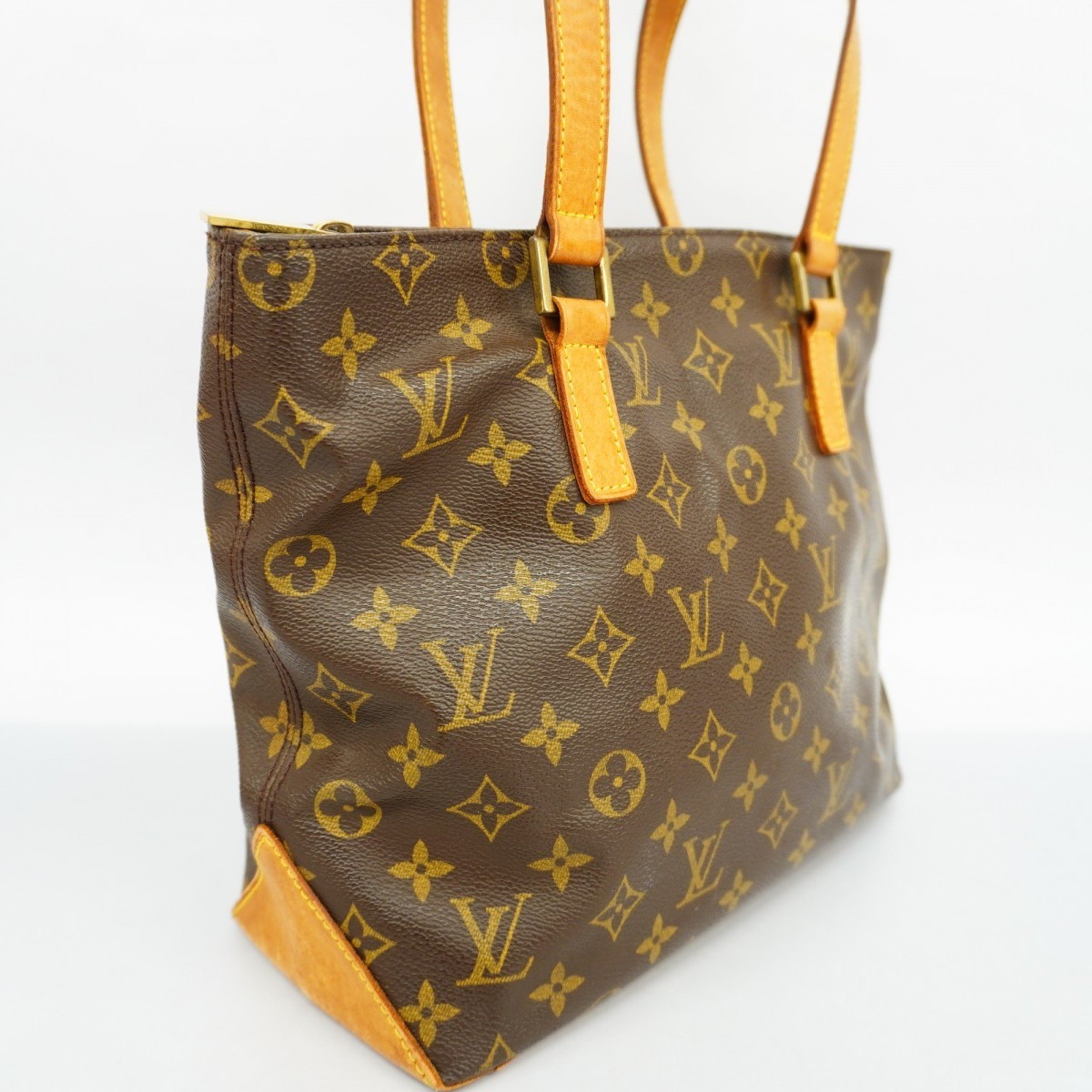 Louis Vuitton Tote Bag Monogram Cabas Piano M51148 Brown Ladies