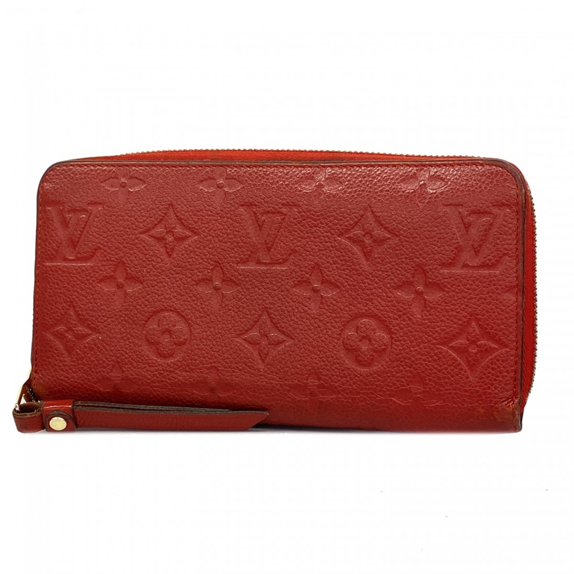 Louis Vuitton Long Wallet Monogram Empreinte Zippy M60547 Oriane Ladies