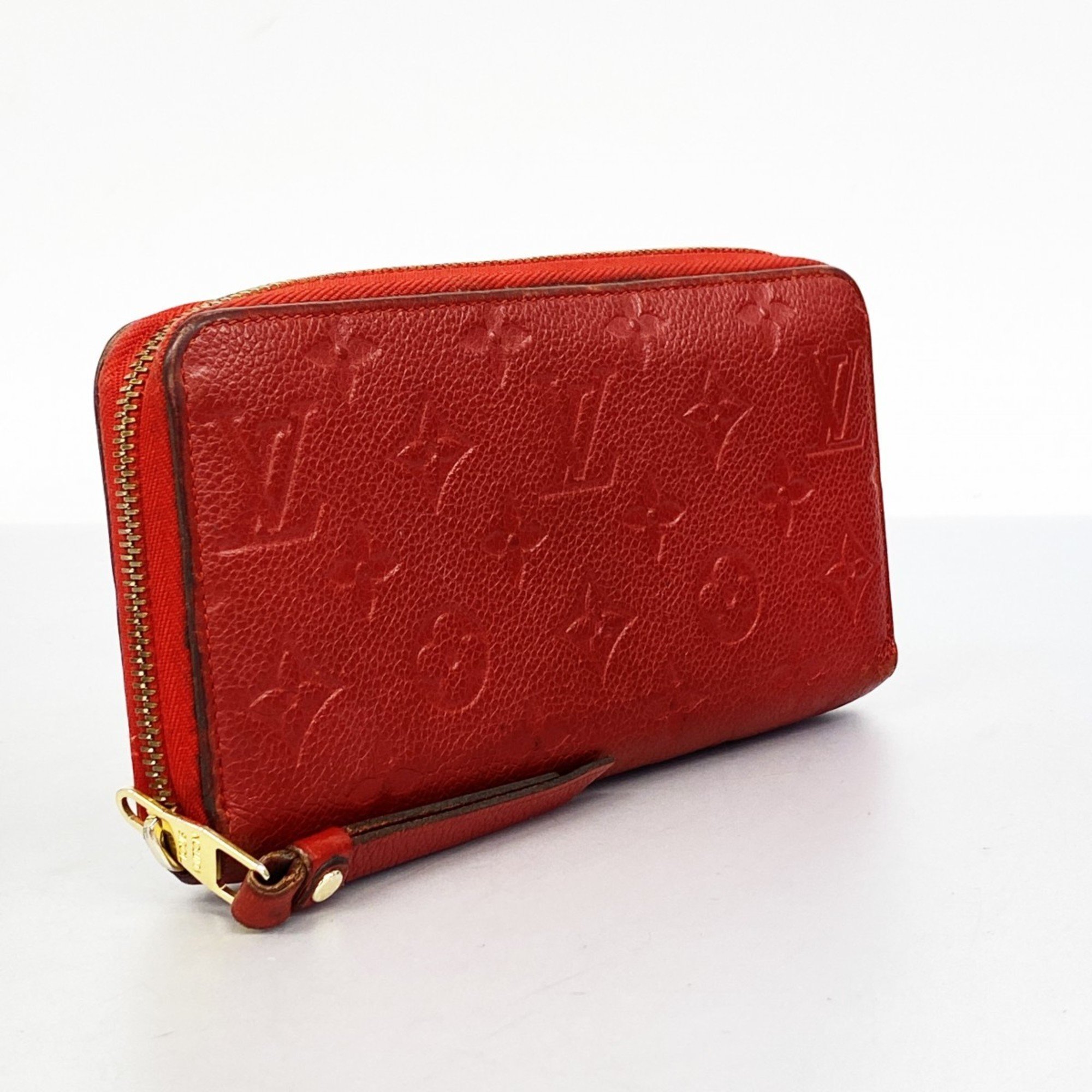 Louis Vuitton Long Wallet Monogram Empreinte Zippy M60547 Oriane Ladies