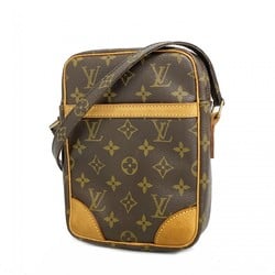 Louis Vuitton Shoulder Bag Monogram Danube M45266 Brown Ladies