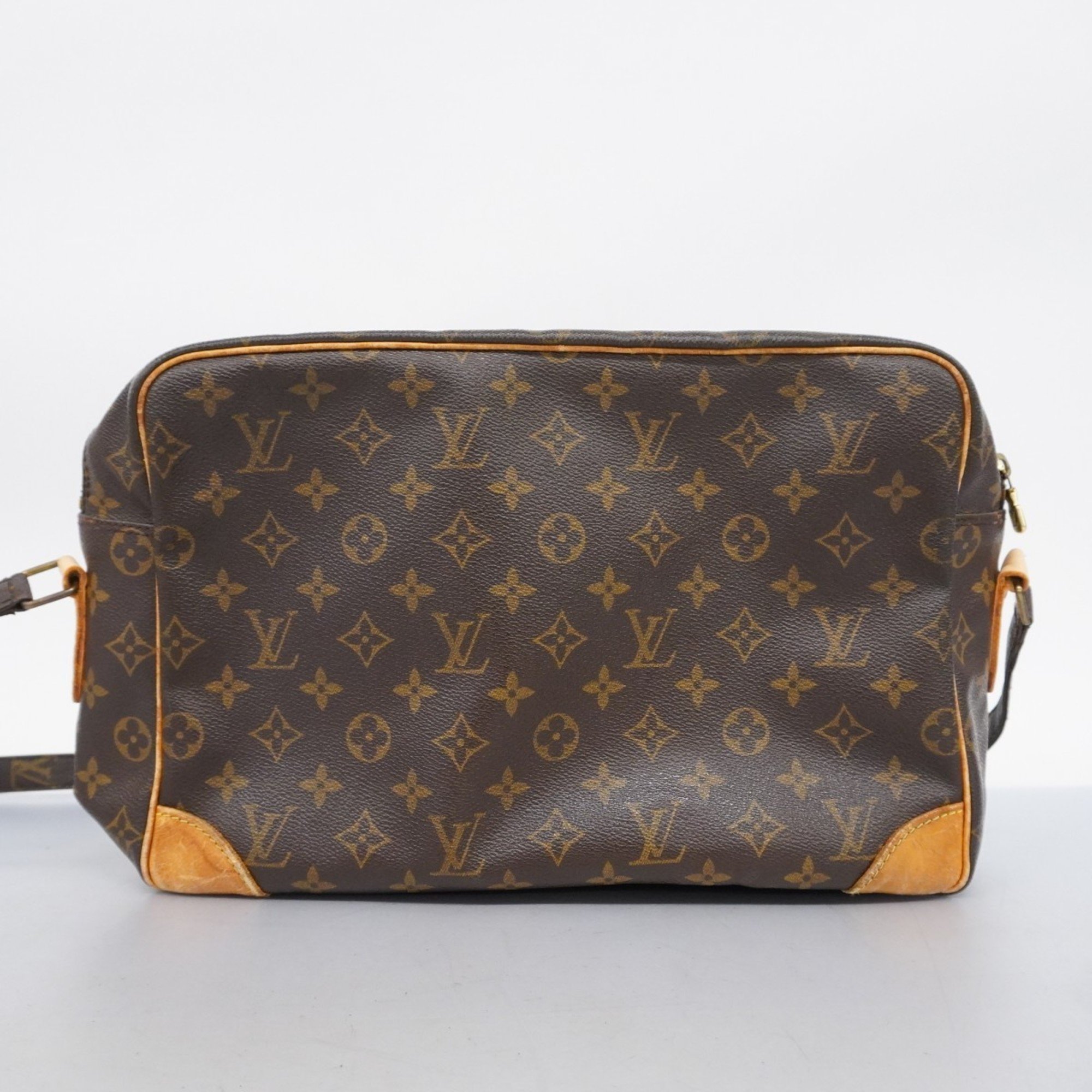 Louis Vuitton Shoulder Bag Monogram Nile GM M45242 Brown Ladies