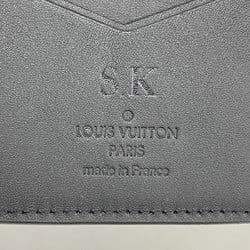 Louis Vuitton Business Card Holder/Card Case Monogram Shadow Organizer de Poche M62899 Black Men's Women's