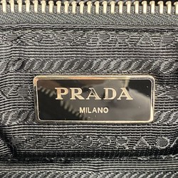 Prada Shoulder Bag Nylon Black Women's