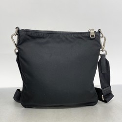 Prada Shoulder Bag Nylon Black Women's