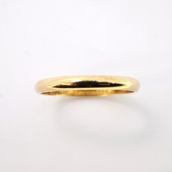 Cartier Ring Classic Wedding K18YG Yellow Gold #57 Men's