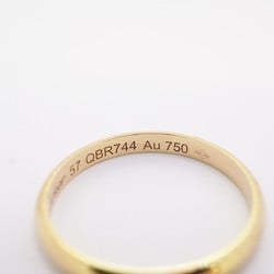 Cartier Ring Classic Wedding K18YG Yellow Gold #57 Men's