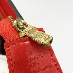 Louis Vuitton Clutch Bag Epi Truss Crete M48417 Castilian Red Women's