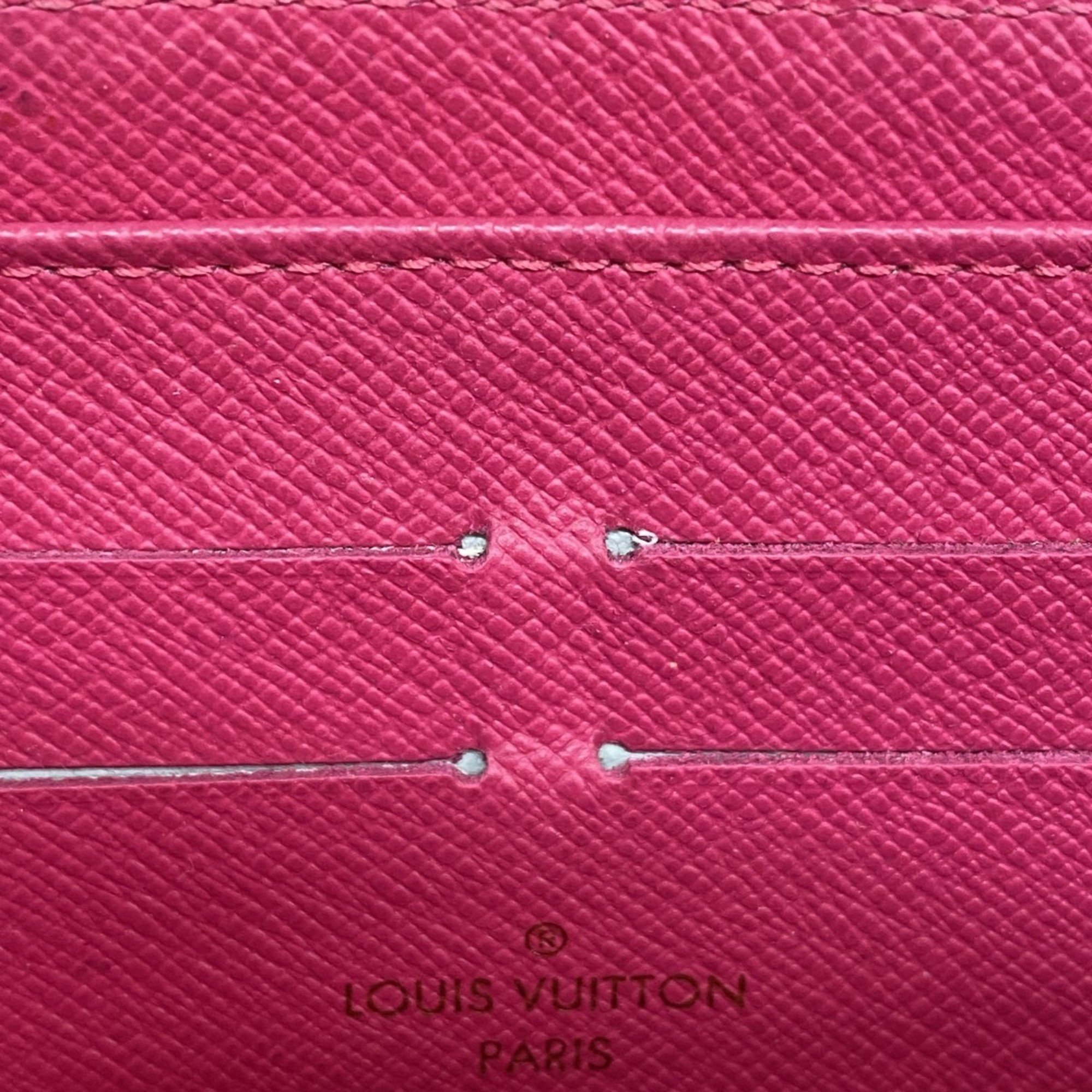 Louis Vuitton Long Wallet Monogram Multicolor Zippy M60243 Noir Grunard Ladies