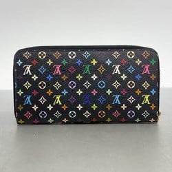 Louis Vuitton Long Wallet Monogram Multicolor Zippy M60243 Noir Grunard Ladies