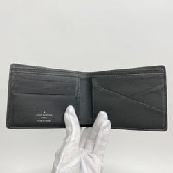 Louis Vuitton Wallet Monogram Eclipse Portefeuille Multiple M61695 Black Men's