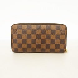 Louis Vuitton Long Wallet Damier Zippy N60015 Ebene Men's Women's