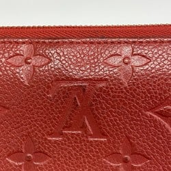 Louis Vuitton Long Wallet Monogram Empreinte Zippy M60737 Cerise Ladies