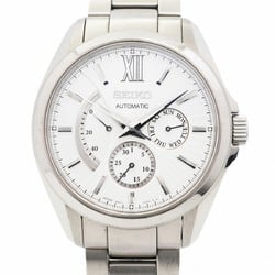 Seiko Brightz Day Date Power Reserve 6R21-00W0 White Dial Men's Watch