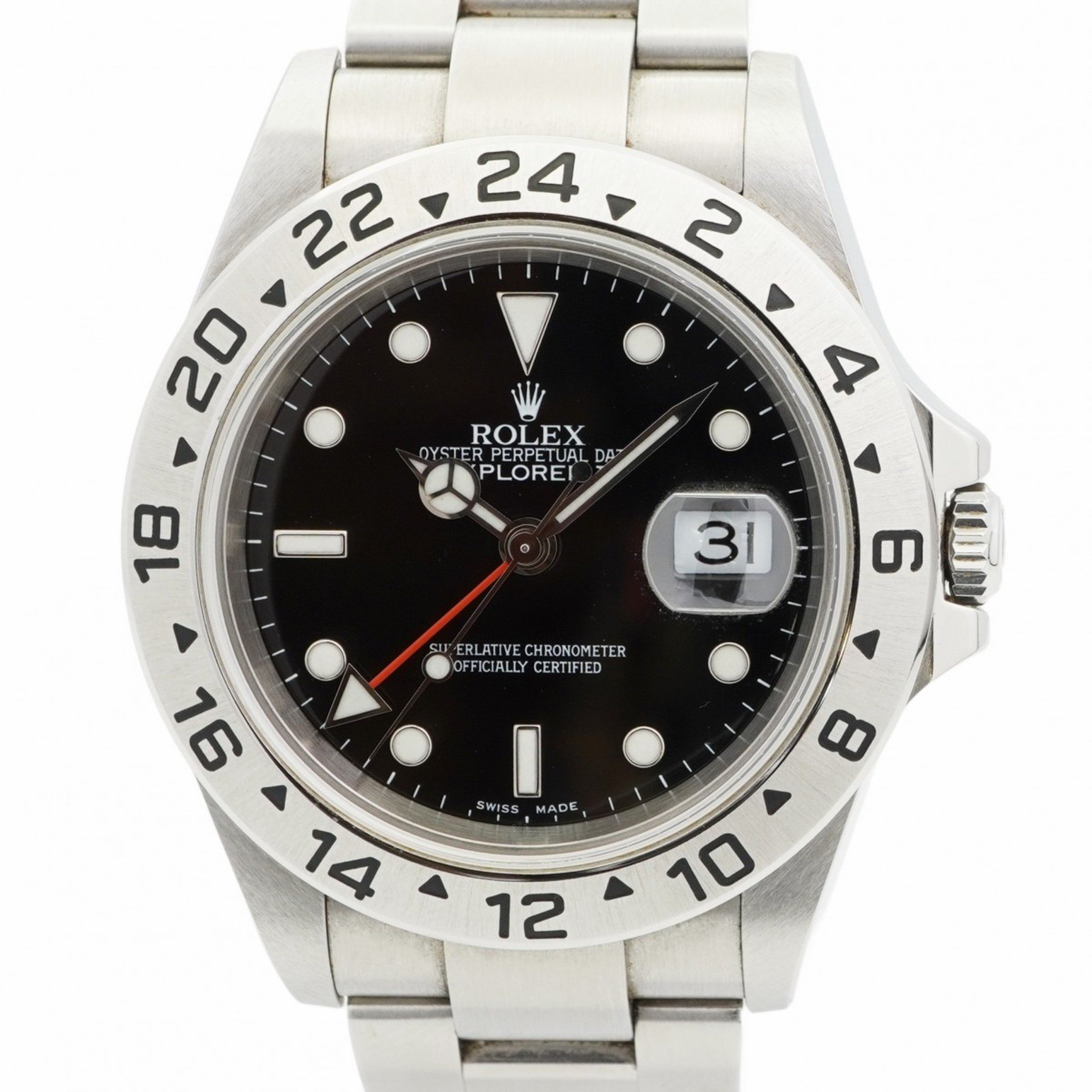 Rolex Explorer II 16570 Black Dial Men's Watch