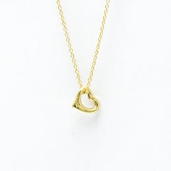 Tiffany Open Heart Yellow Gold (18K) No Stone Men,Women Fashion Pendant Necklace (Yellow Gold)