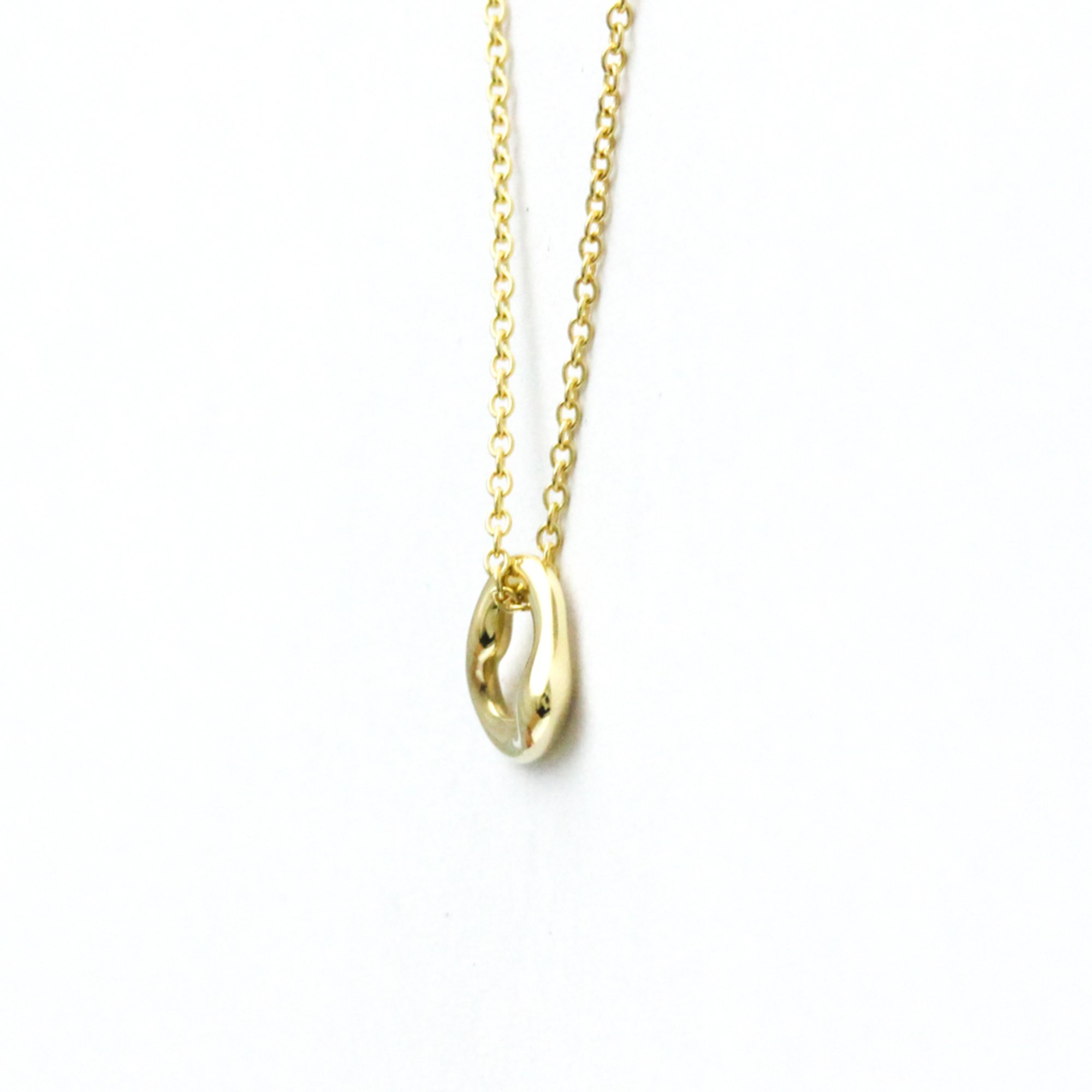 Tiffany Open Heart Yellow Gold (18K) No Stone Men,Women Fashion Pendant Necklace (Yellow Gold)