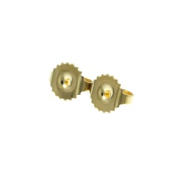 Tiffany Knot Twist Earrings No Stone Yellow Gold (18K) Stud Earrings Gold