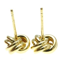 Tiffany Knot Twist Earrings No Stone Yellow Gold (18K) Stud Earrings Gold