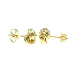 Tiffany Knot Twist Earrings No Stone Yellow Gold (18K) Stud Earrings Gold