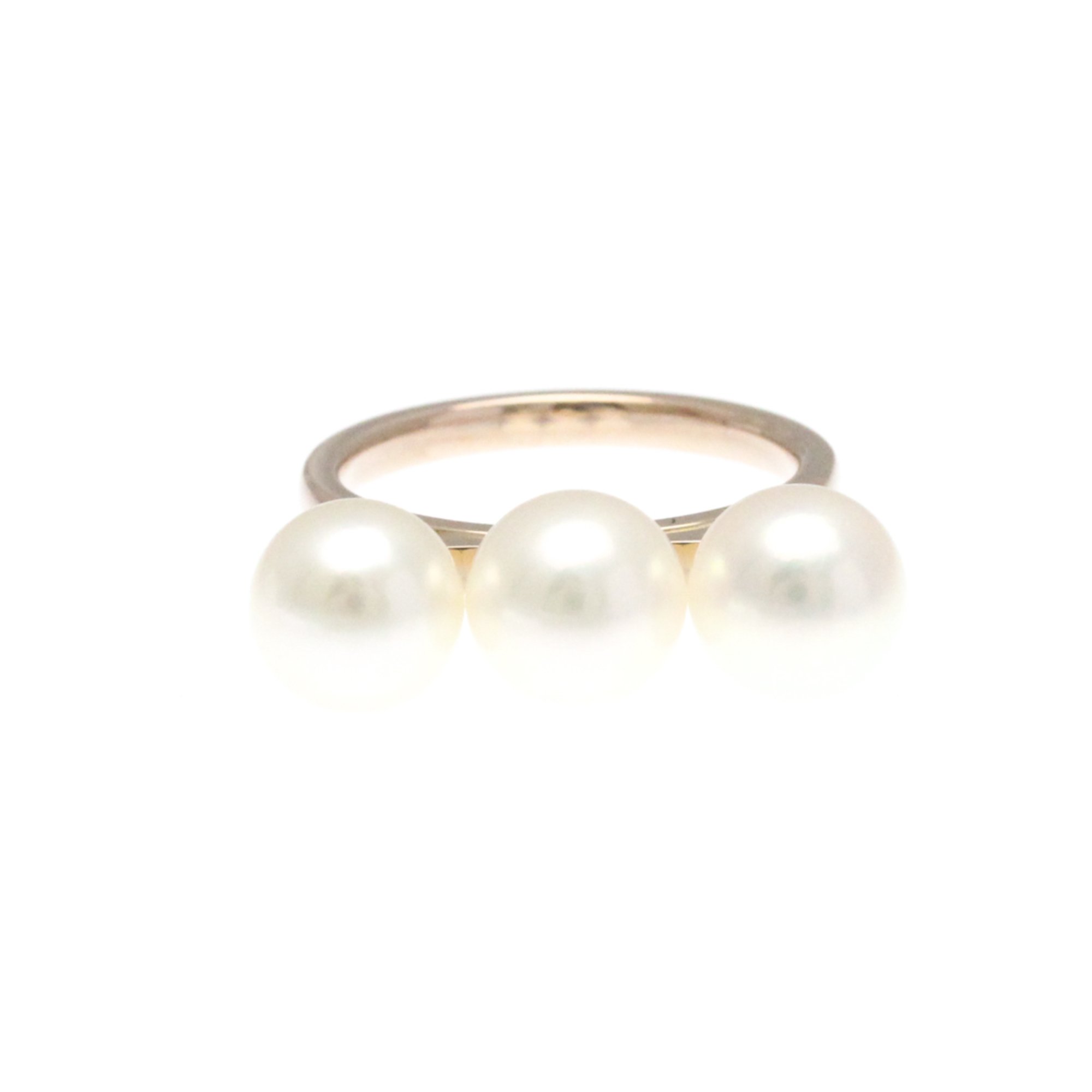 Tasaki Balance Neo Ring Pink Gold (18K) Fashion Pearl Band Ring Pink Gold