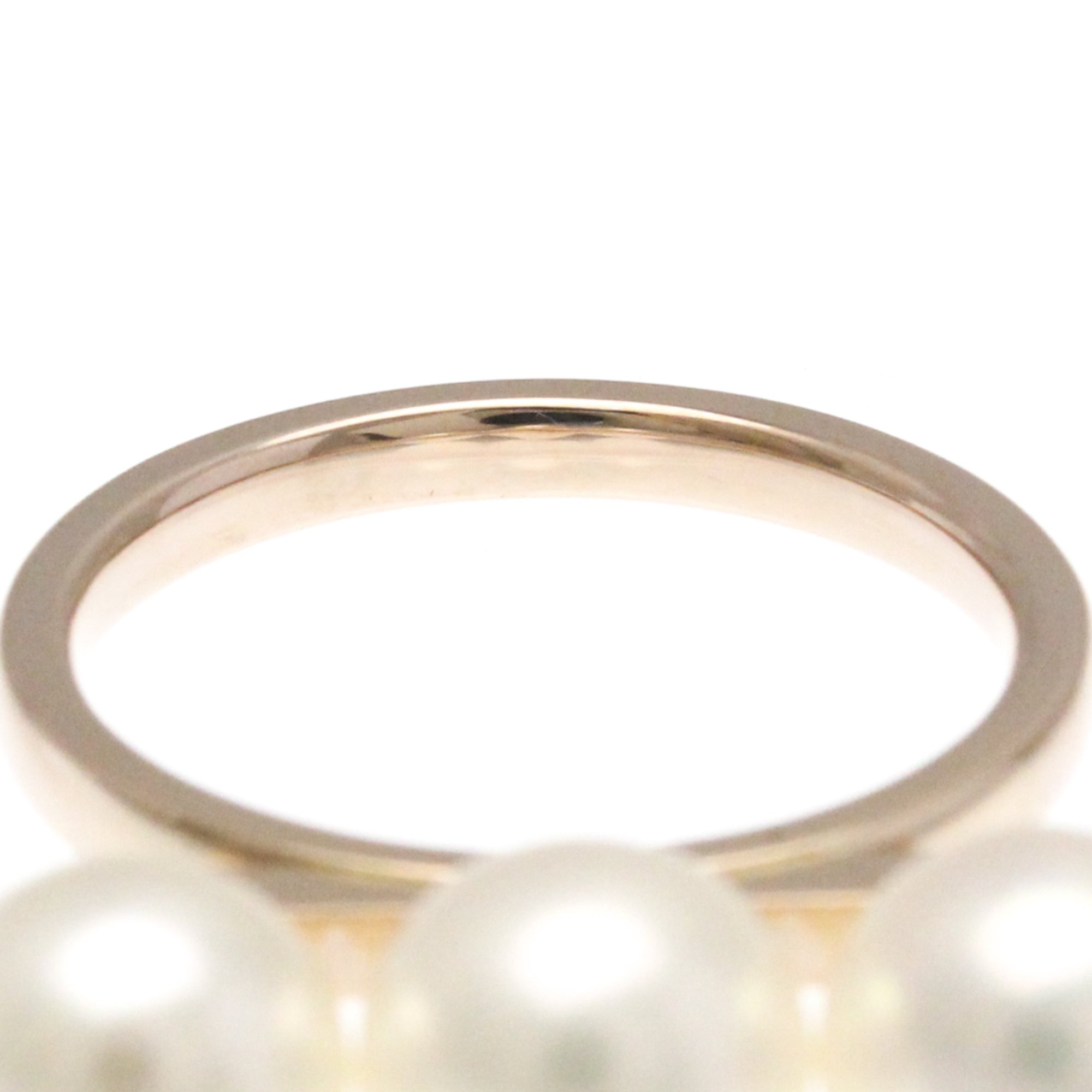 Tasaki Balance Neo Ring Pink Gold (18K) Fashion Pearl Band Ring Pink Gold