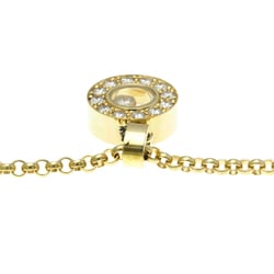 Chopard Happy Diamond 79/3087-20 Yellow Gold (18K) Diamond Men,Women Fashion Pendant Necklace (Gold)