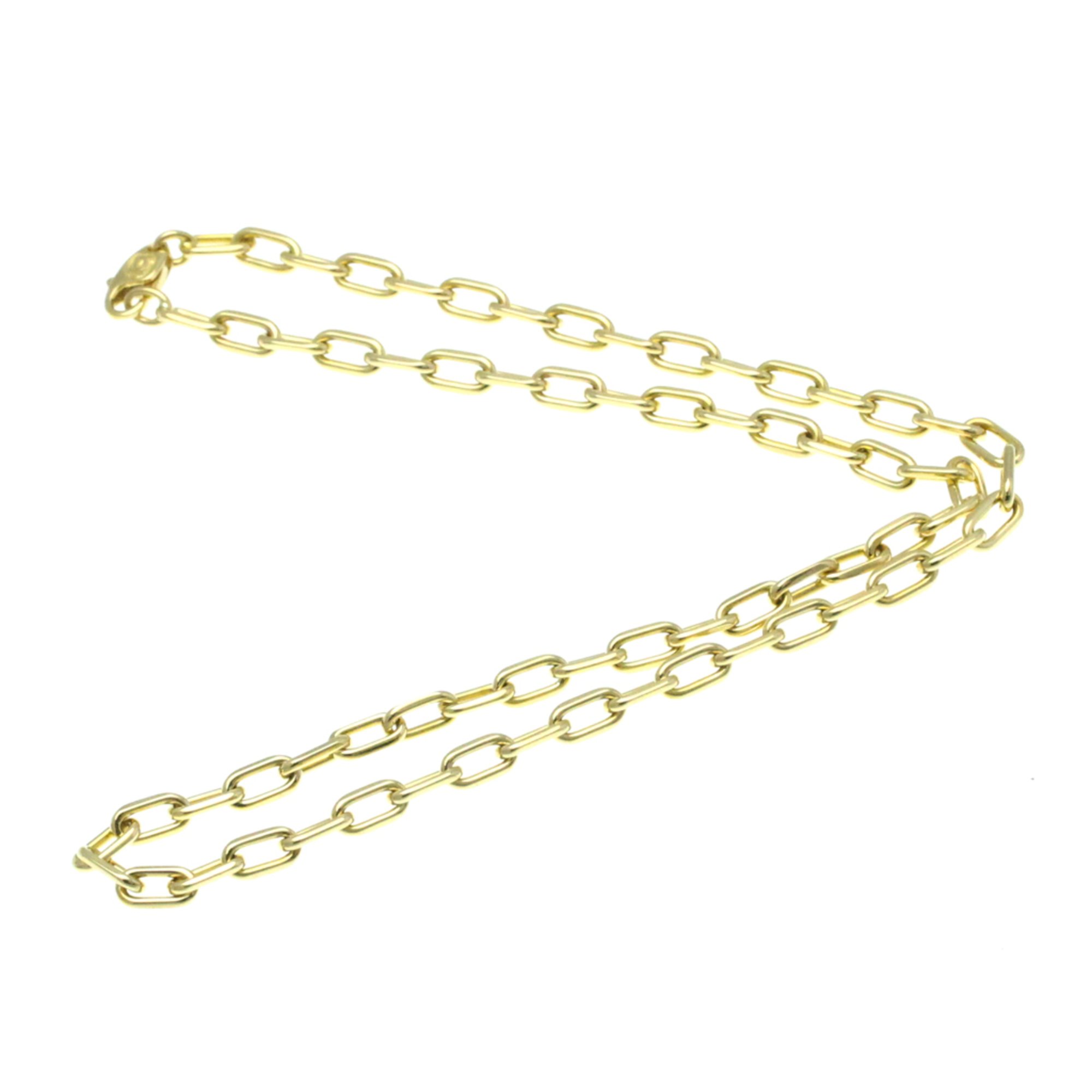 Cartier Spartacus Necklace Yellow Gold (18K) No Stone Men,Women Fashion Necklace (Gold)