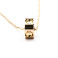 Louis Vuitton Pandant Empreinte Necklace Q93673 Pink Gold (18K) No Stone Men,Women Fashion Pendant Necklace (Pink Gold)