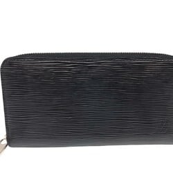 Louis Vuitton Zippy Wallet Epi M61857 Black Leather Long LOUIS VUITTON