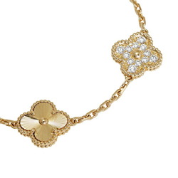 Van Cleef & Arpels Alhambra 5 motif K18YG yellow gold bracelet