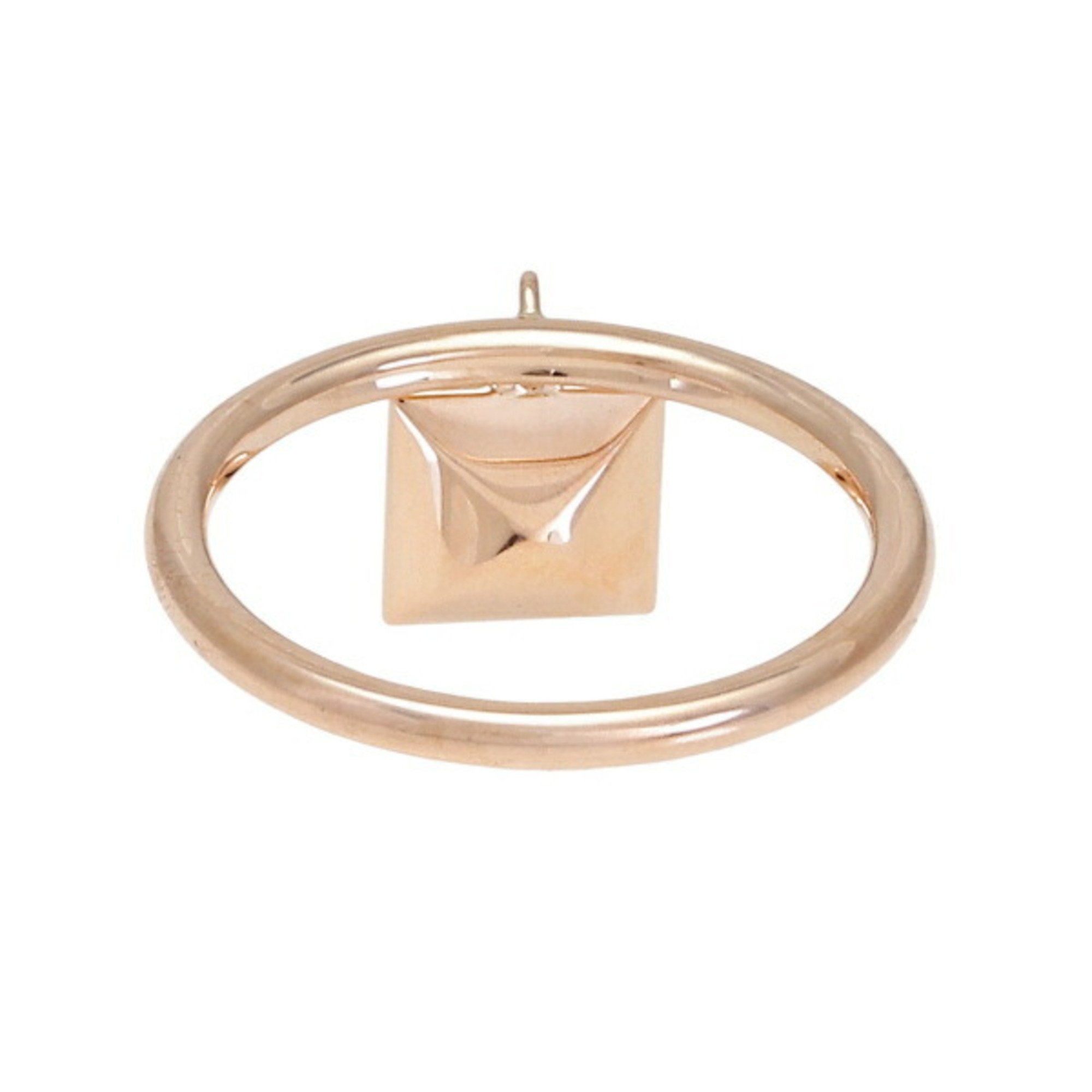 Hermes Crude H PM Small K18PG Pink Gold Ring