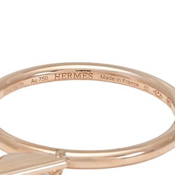 Hermes Crude H PM Small K18PG Pink Gold Ring