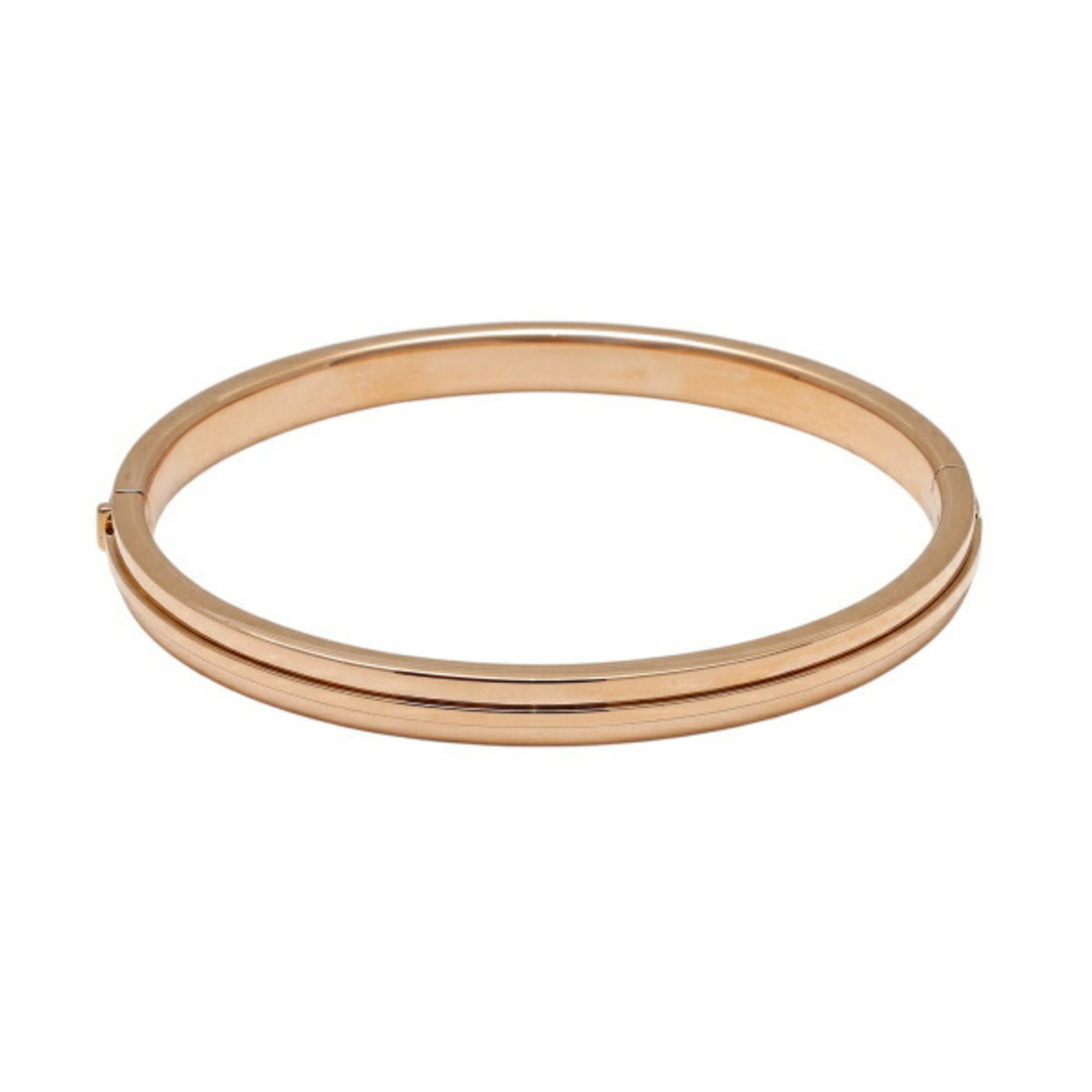 Tiffany T-Square T-TWO Hinge K18PG Pink Gold Bracelet