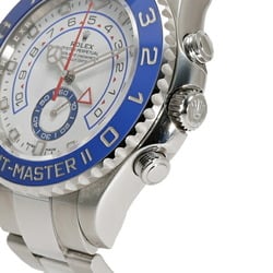 ROLEX Yacht-Master II 116680 White Mercedes-Benz Dial Watch Men's