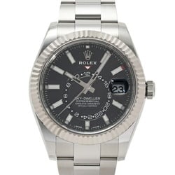 Rolex Sky-Dweller 326934 Bright Black Dial Men's Watch